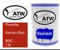 Preview: Porsche, Karmin Red, M3C / 0L: 500ml Lackdose, von ATW Autoteile West.